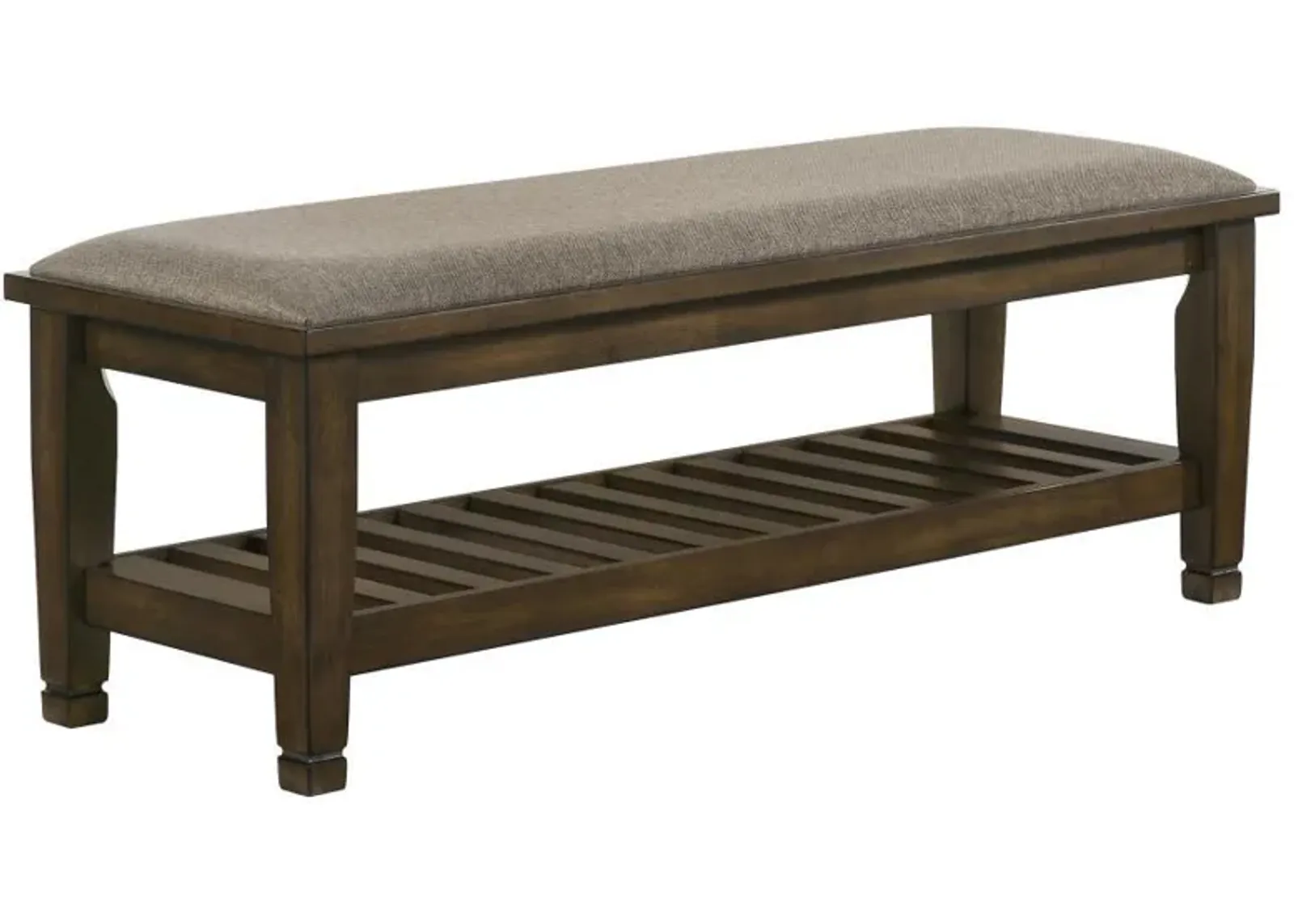 Franco - Bench with Lower Shelf