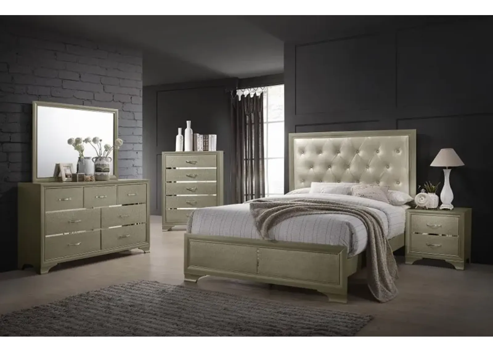 Beaumont - Transitional Bedroom Set