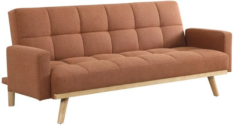 Kourtney - Upholstered Track Arms Covertible Sofa Bed