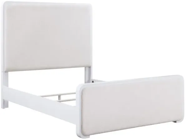 Anastasia - Boucle Upholstered Panel Bed