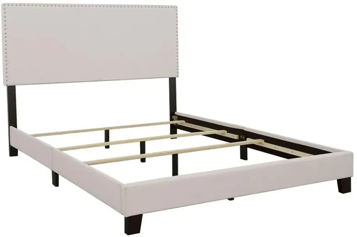 Boyd - Upholstered Bed with Nailhead Trim