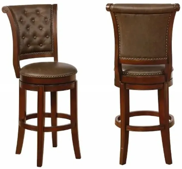 Granville - Swivel Bar Height Stool (Set of 2)