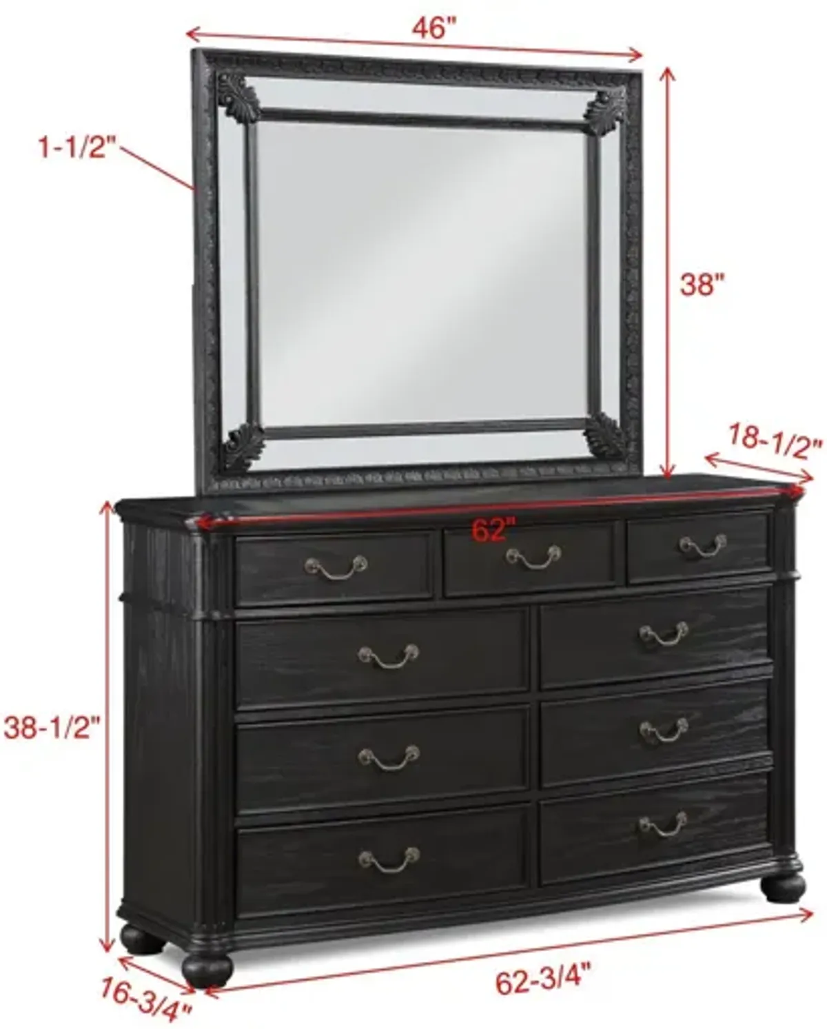 Kingsbury - Dresser