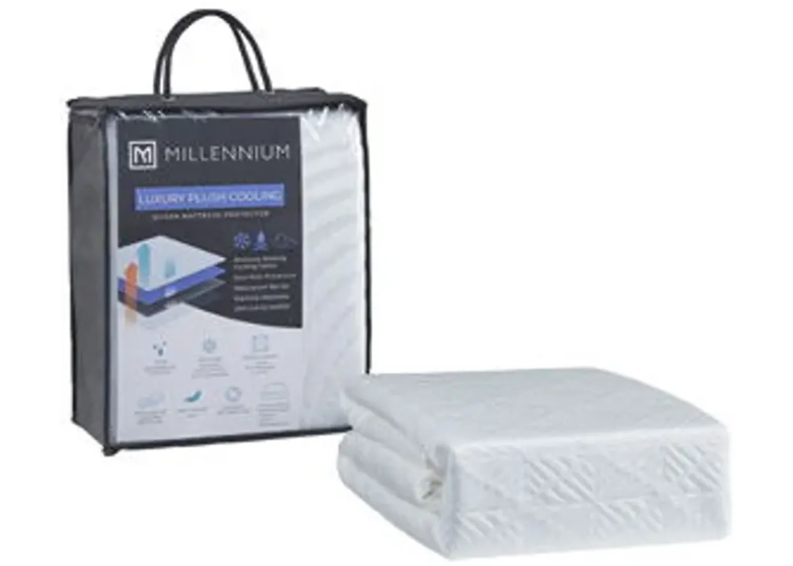 Advanced Protector - White - Queen Mattress Protector (Set of 4)