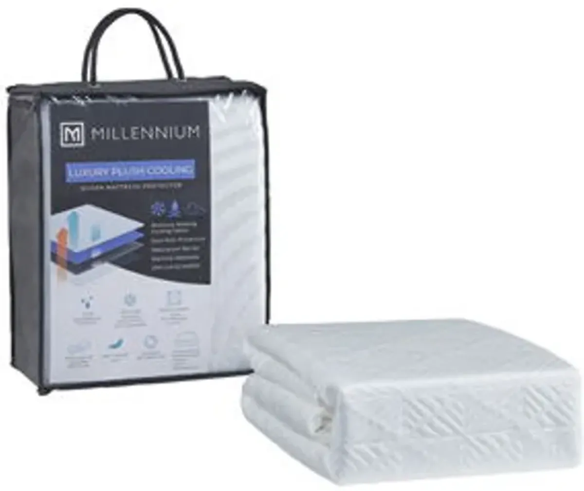 Advanced Protector - White - Queen Mattress Protector (Set of 4)