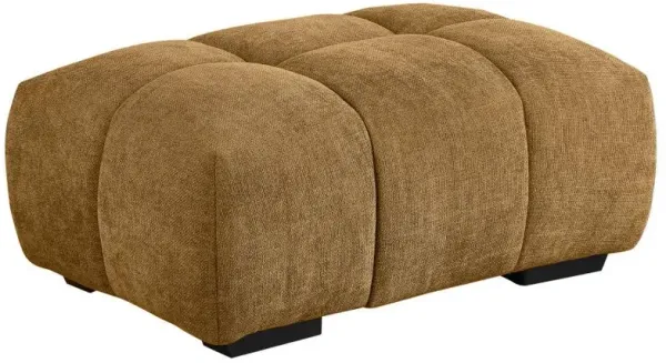 Camacho - Rectangular Upholstered Tufted Ottoman - Amber