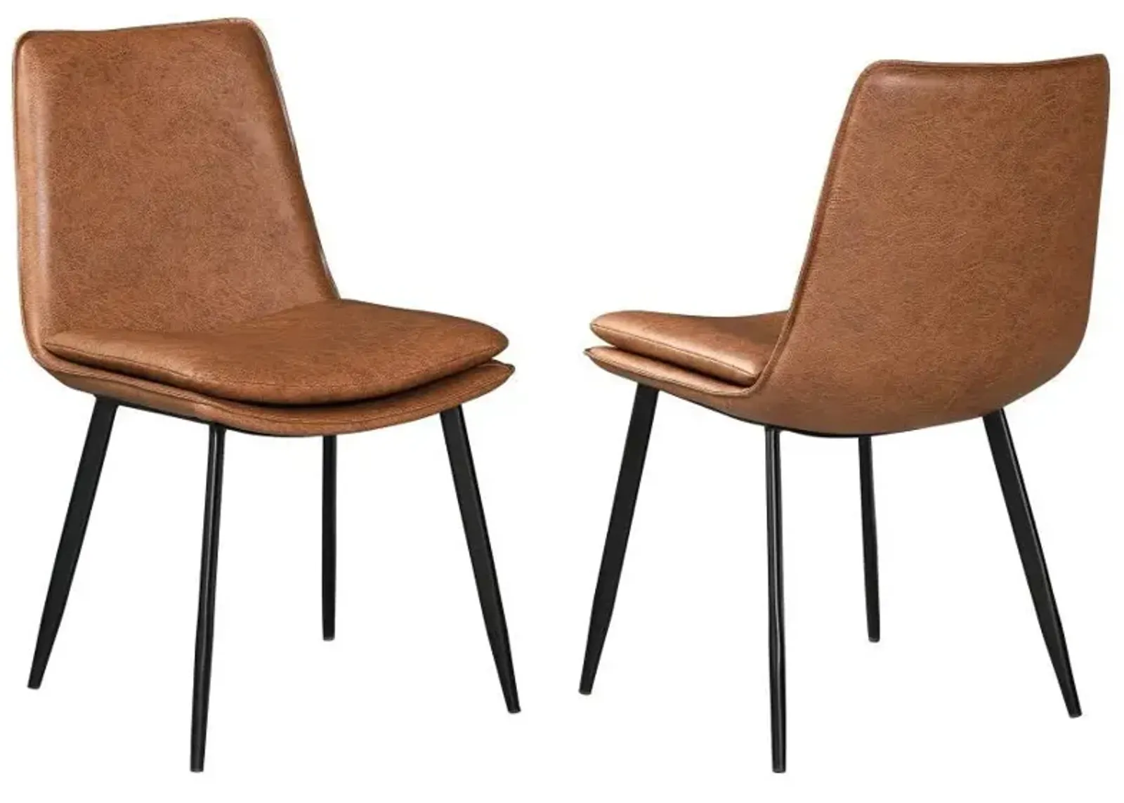 Ortega - Upholstered Dining Side Chair (Set of 2) - Coffee