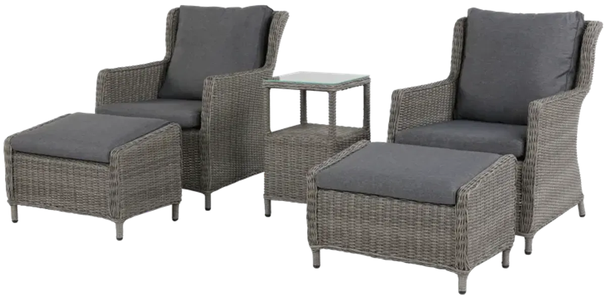 5 Piece Patio/Outdoor Lounge Set