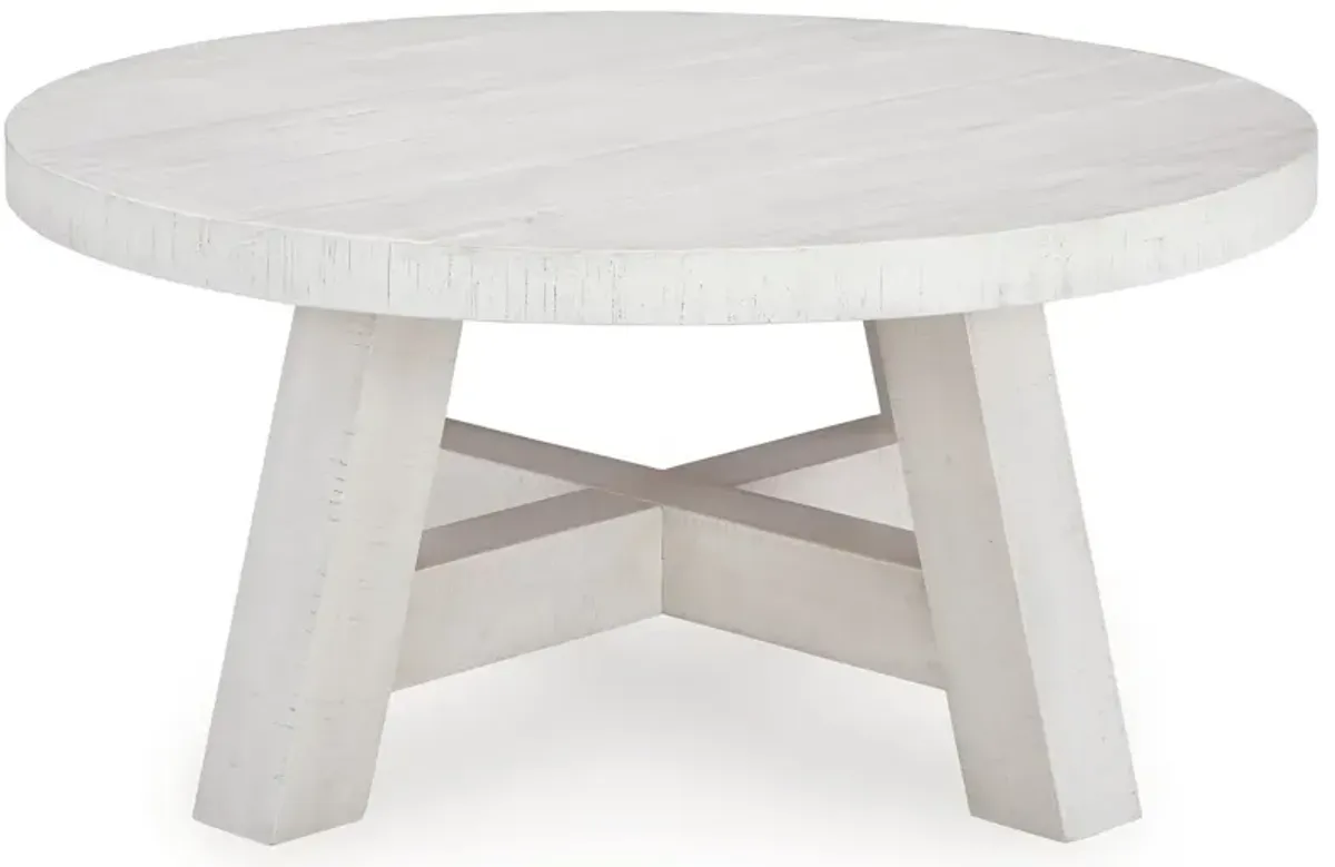 Jallison - Off White - Round Cocktail Table