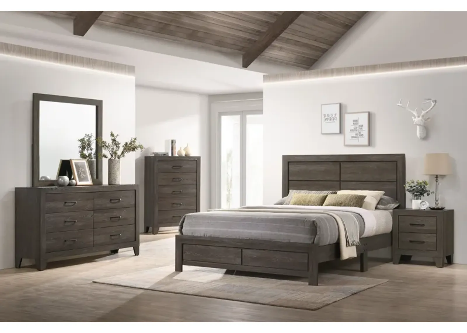 HOPKINS - 6 Piece Bedroom set