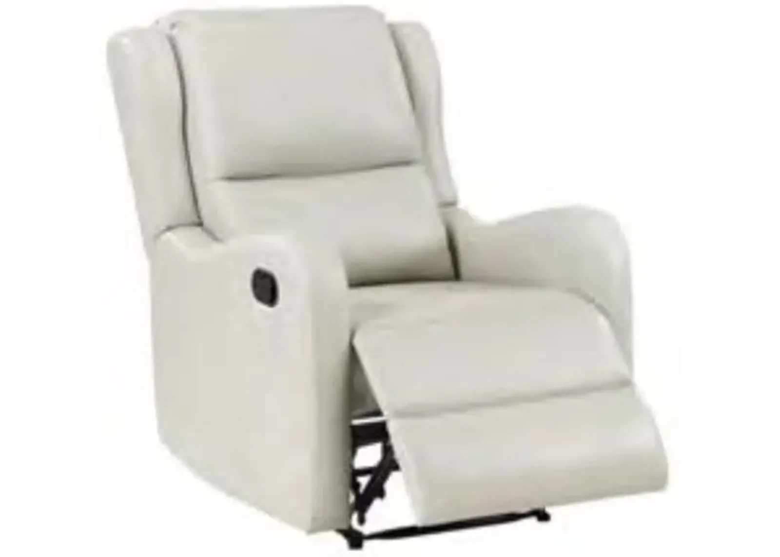 Kelsey - Upholstered English Arm Recliner Chair - Ivory