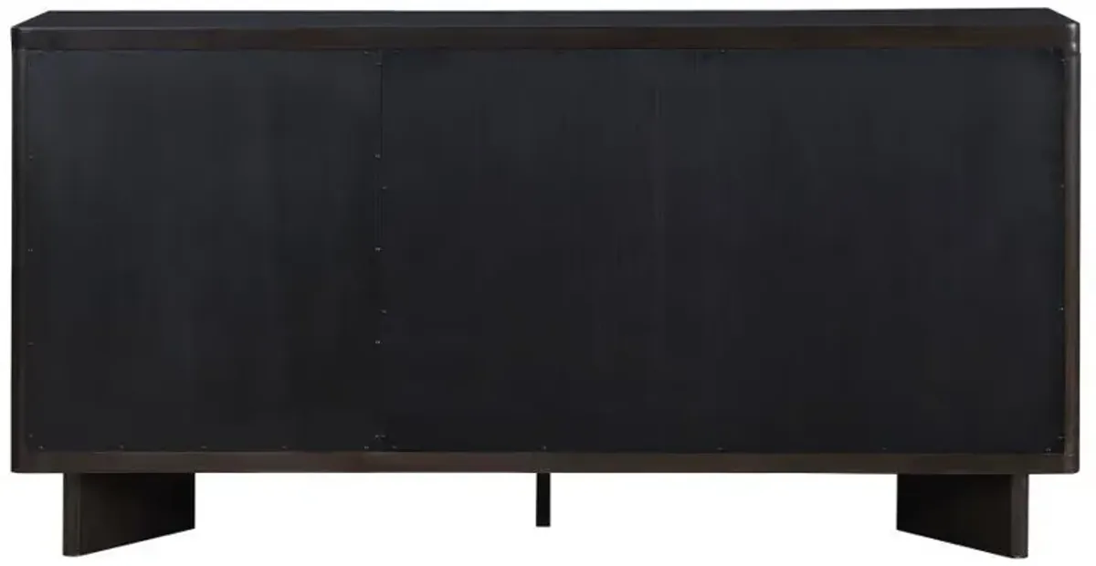 Hathaway - 3-Drawer Sideboard Buffet Cabinet - Acacia Brown