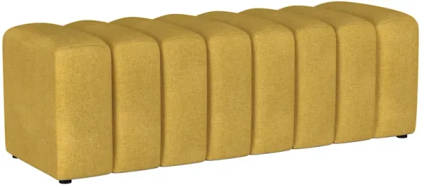 Summer - Upholstered Channel Tufted Accent Bench