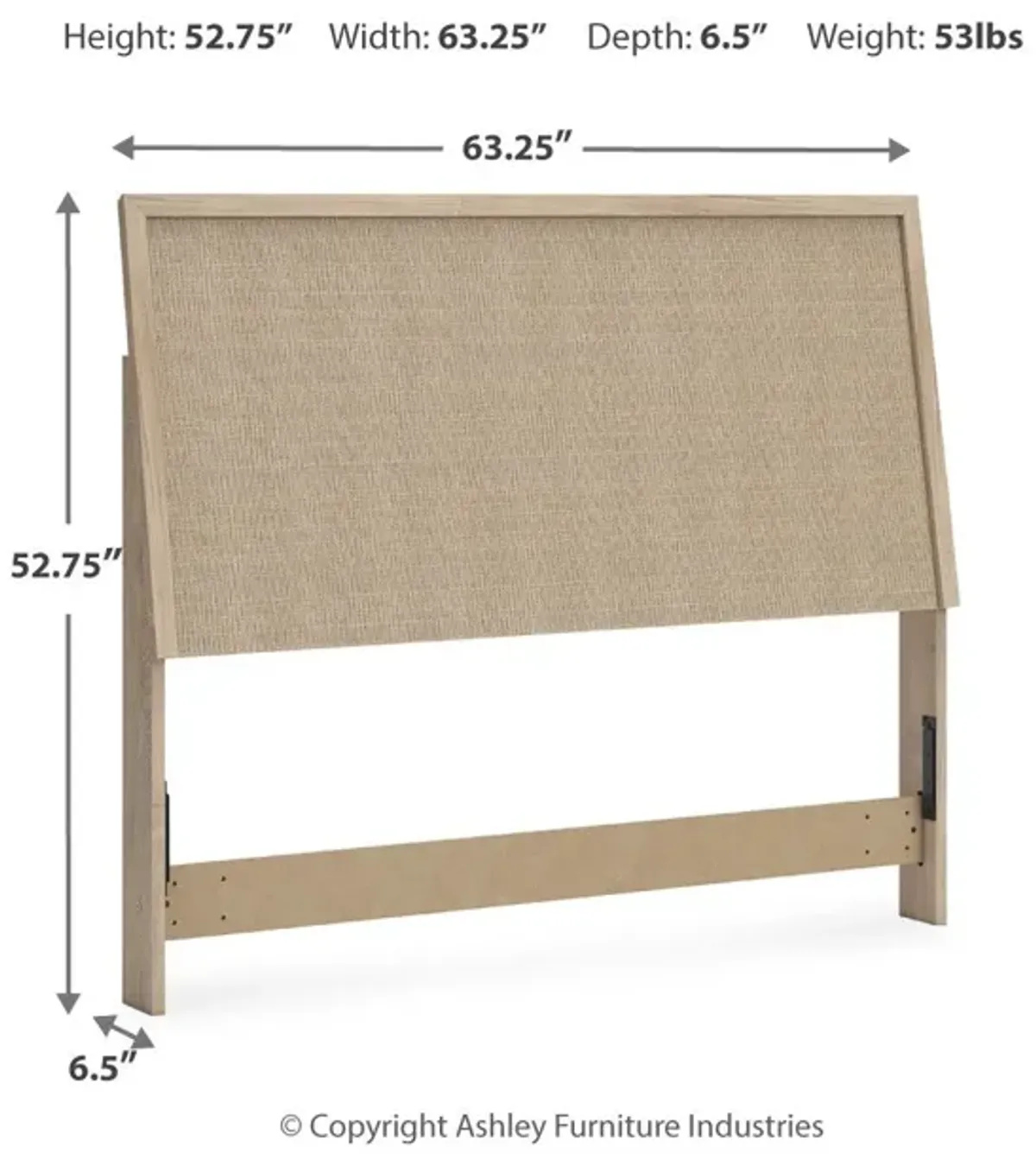 Cielden - Two-Tone - Panel Headboard