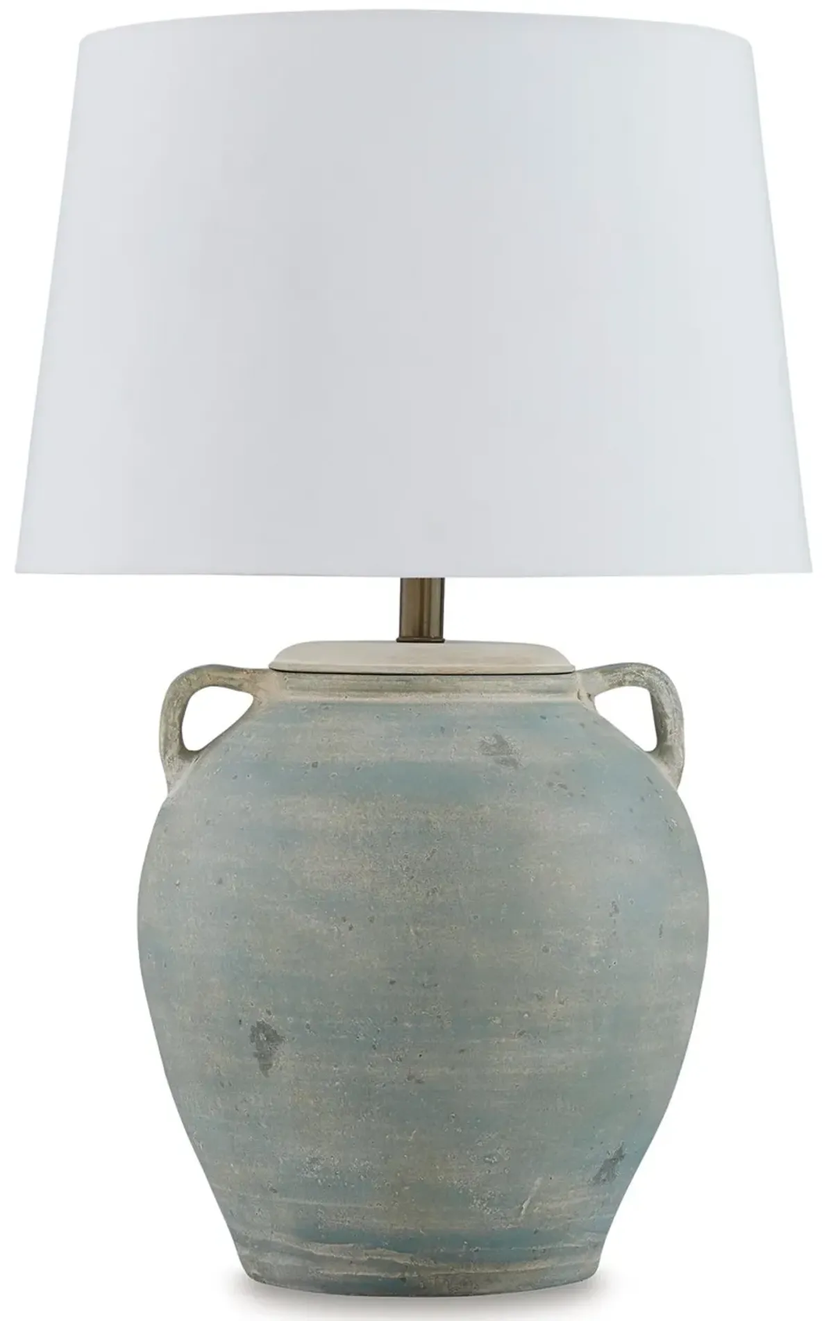 Shawburg - Antique Green - Terracotta Table Lamp