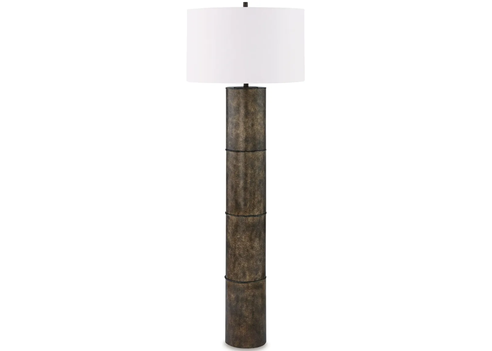 Jebson - Dark Bronze Finish - Metal Floor Lamp