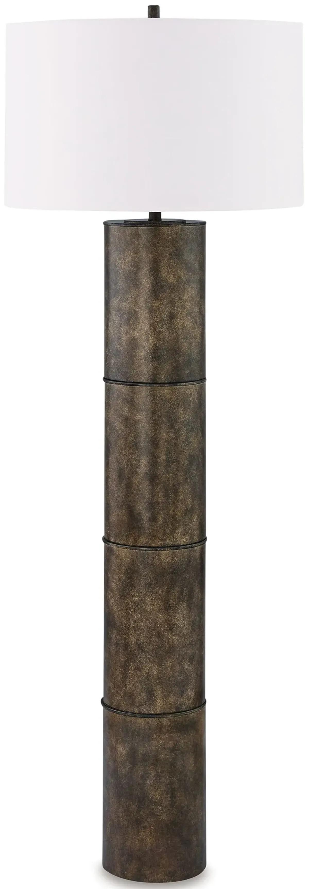 Jebson - Dark Bronze Finish - Metal Floor Lamp