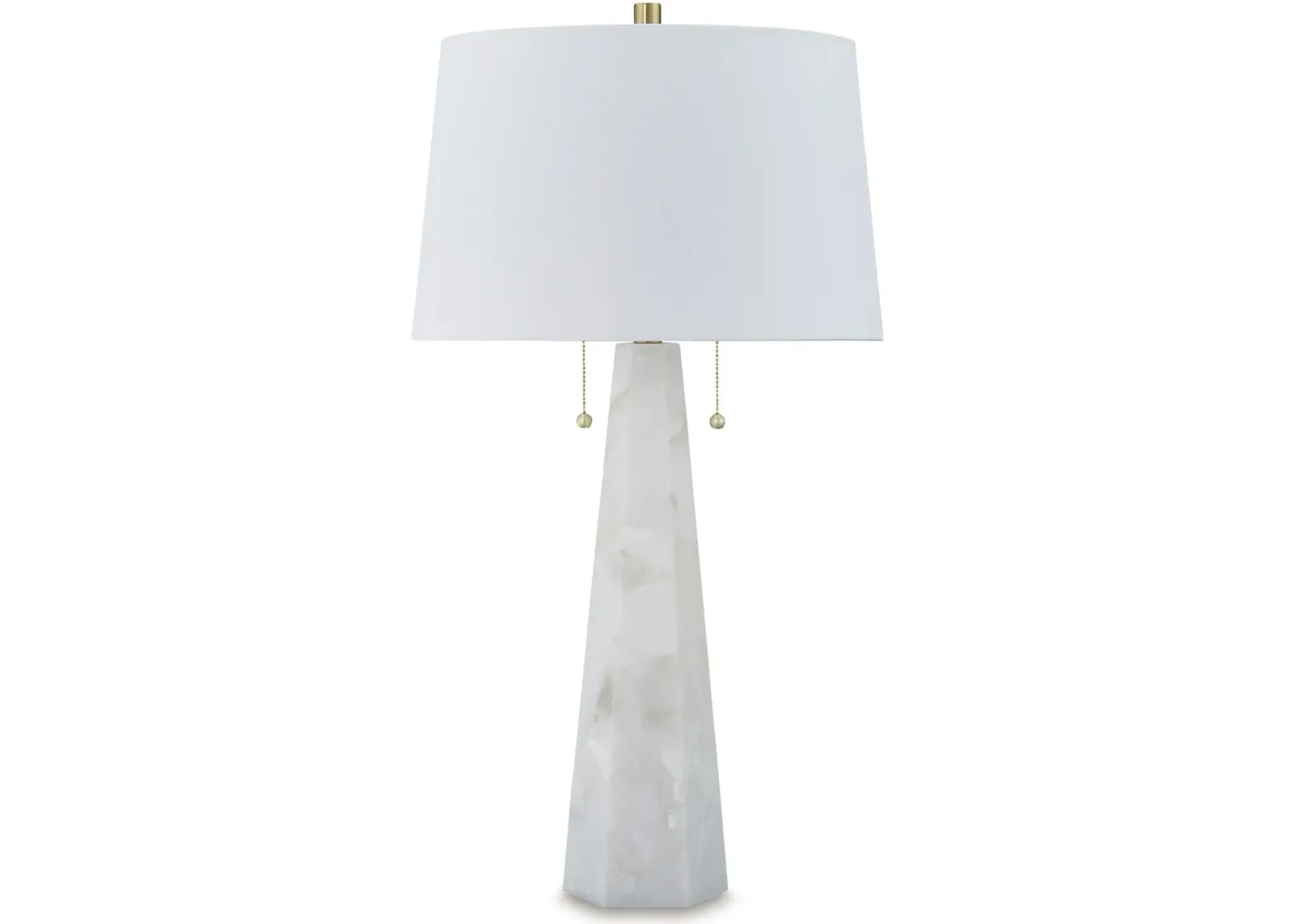 Laurellen - White - Alabaster Table Lamp