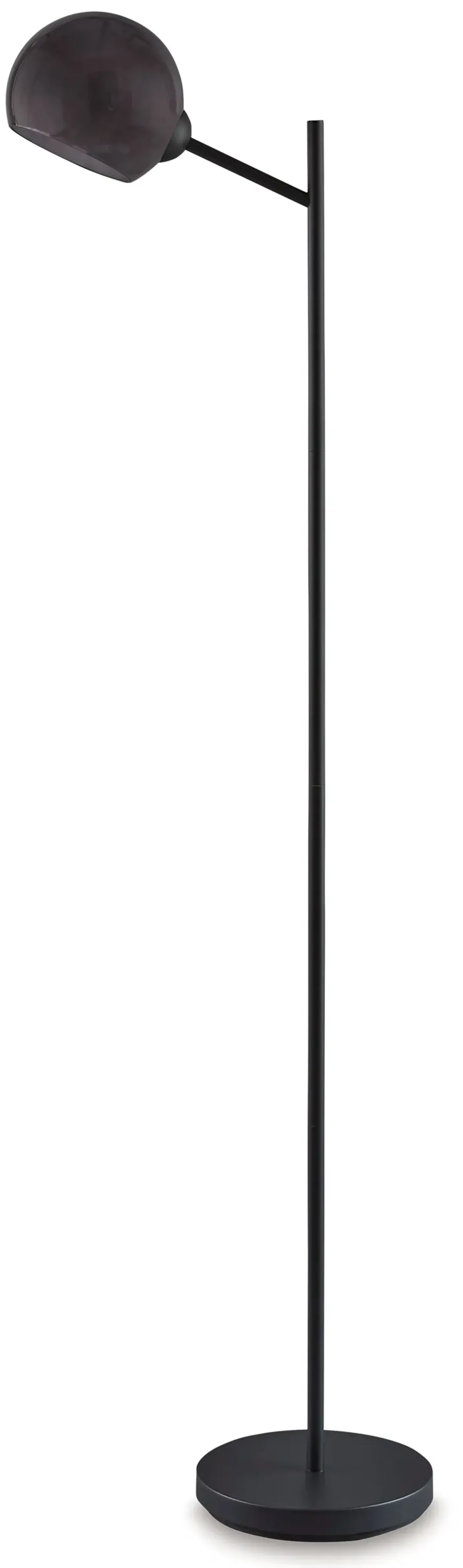 Abanson - Black - Metal Floor Lamp