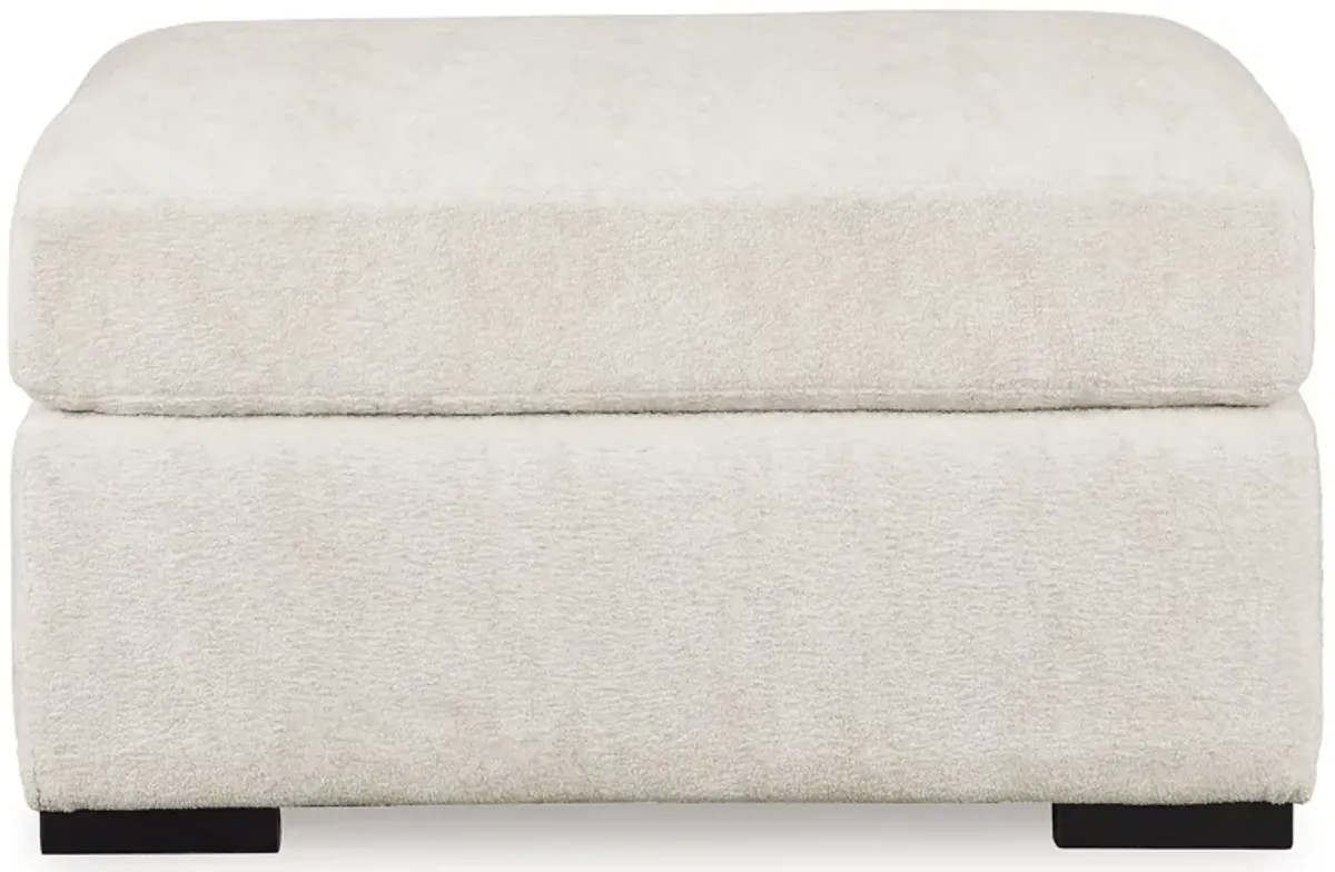 Chessington - Ivory - Oversized Accent Ottoman