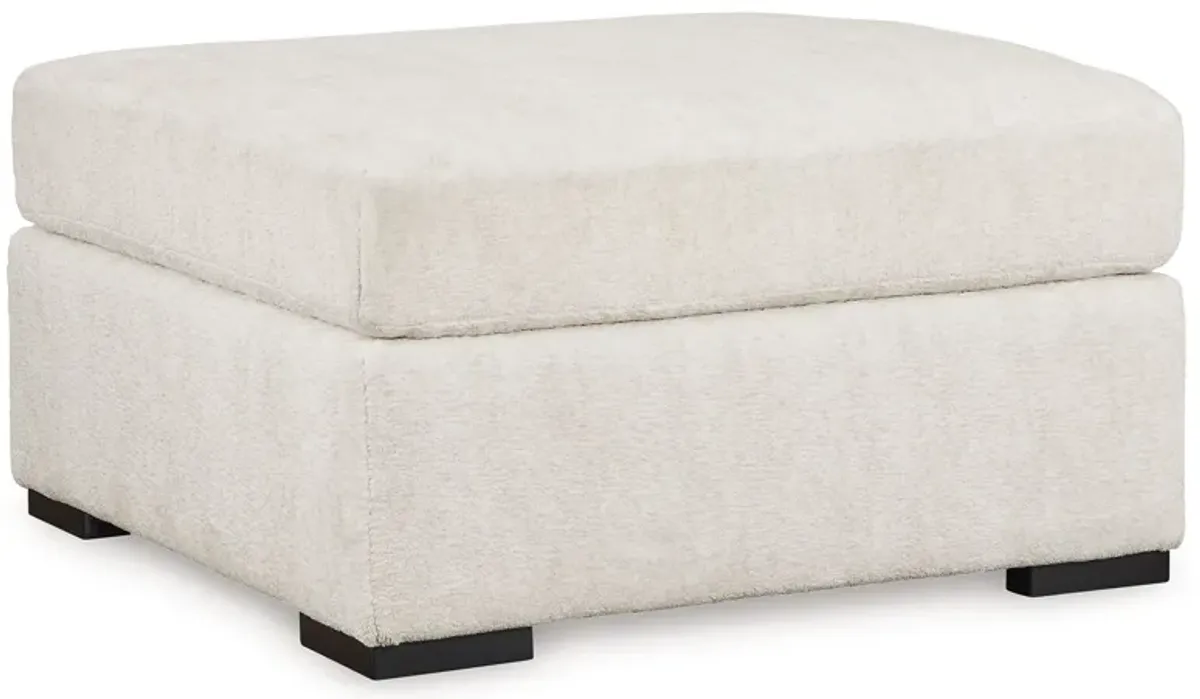 Chessington - Ivory - Oversized Accent Ottoman