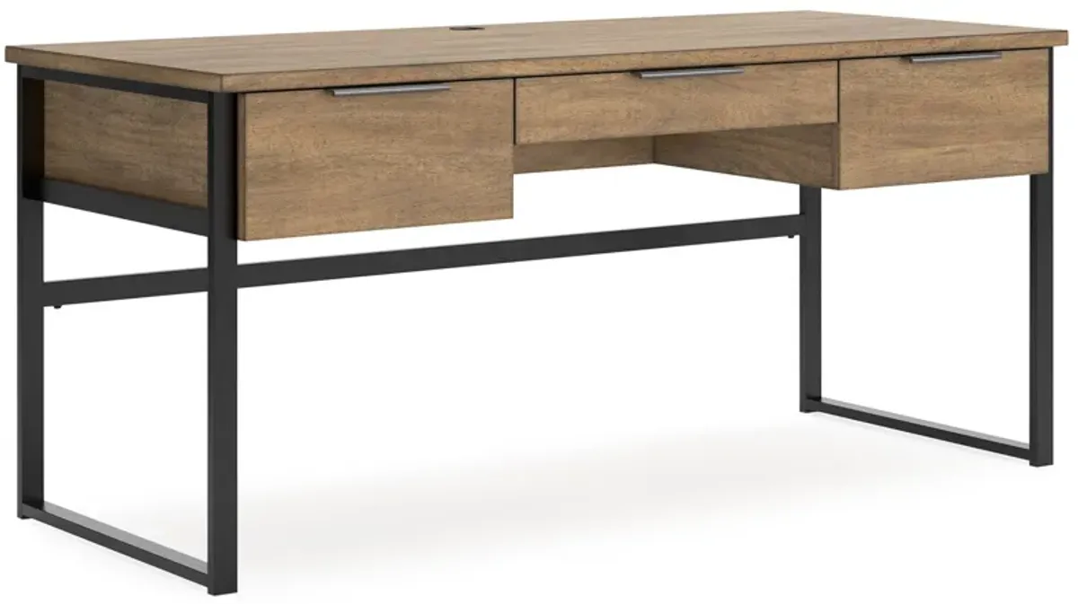 Montia - Light Brown - Home Office Desk