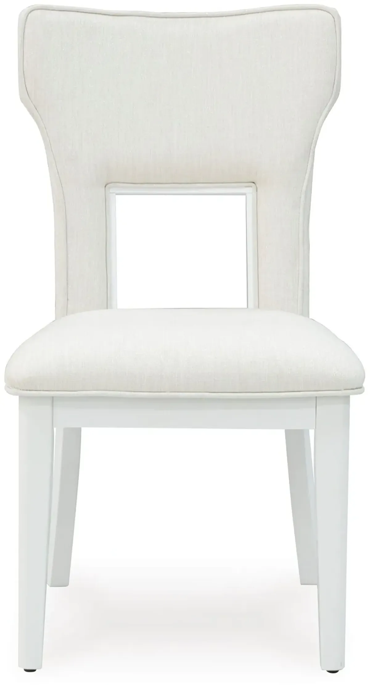 Chalanna - White - Dining Upholstered Side Chair (Set of 2)