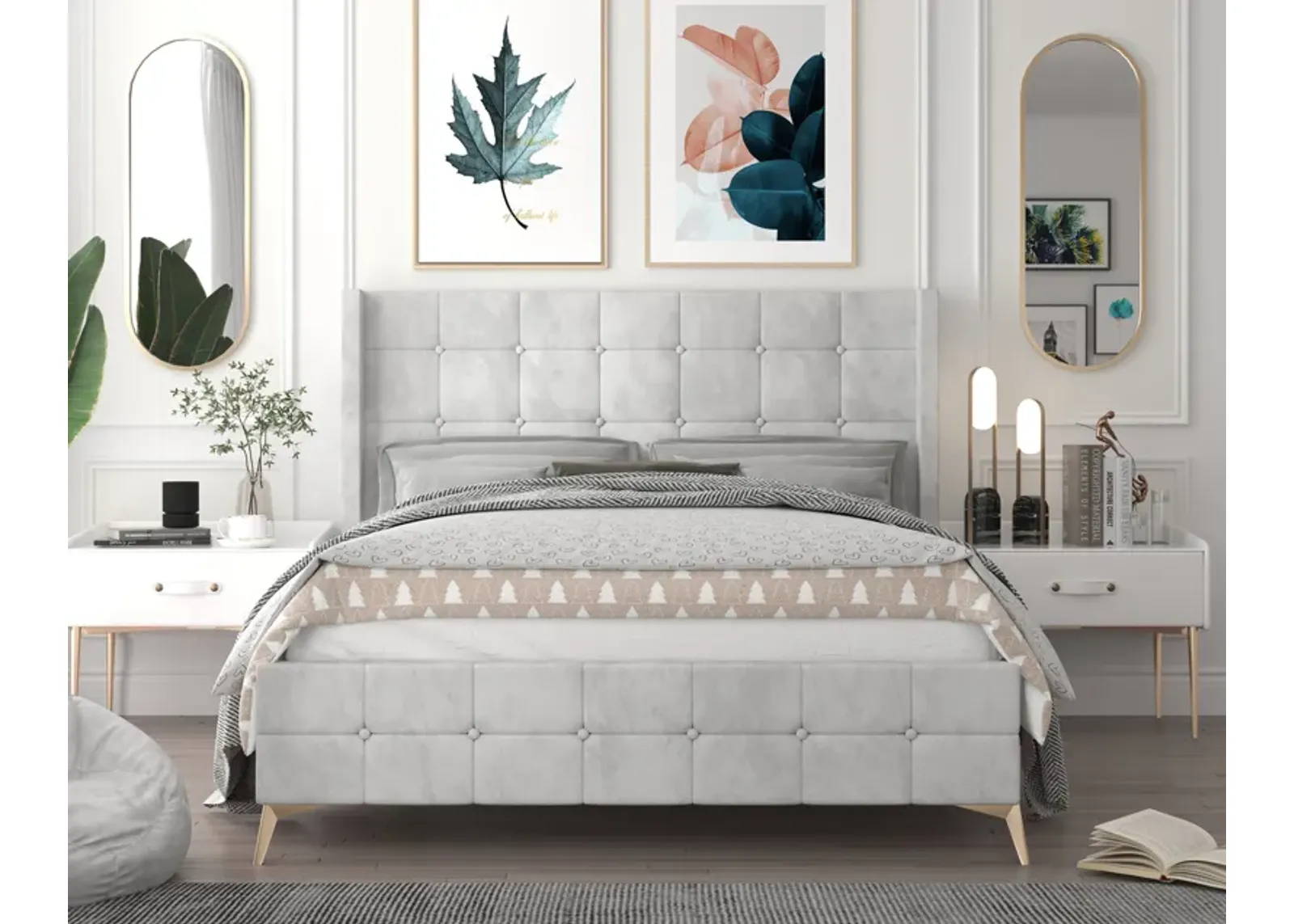 3 Piece Queen/King Bed