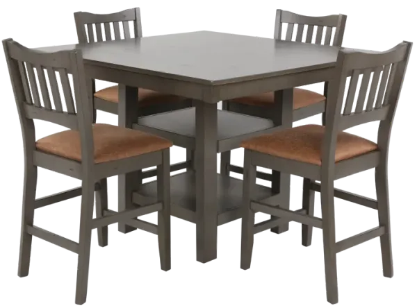 5 Piece Counter Height Dinette Set