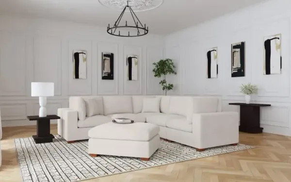 Lakeview - 5-Piece Upholstered Modular Sectional Sofa