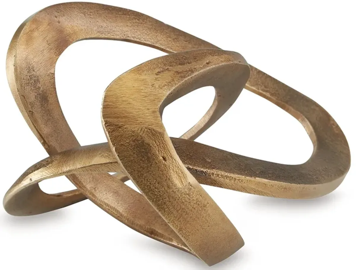 Dunnruck - Sculpture - Antique Brass Finish