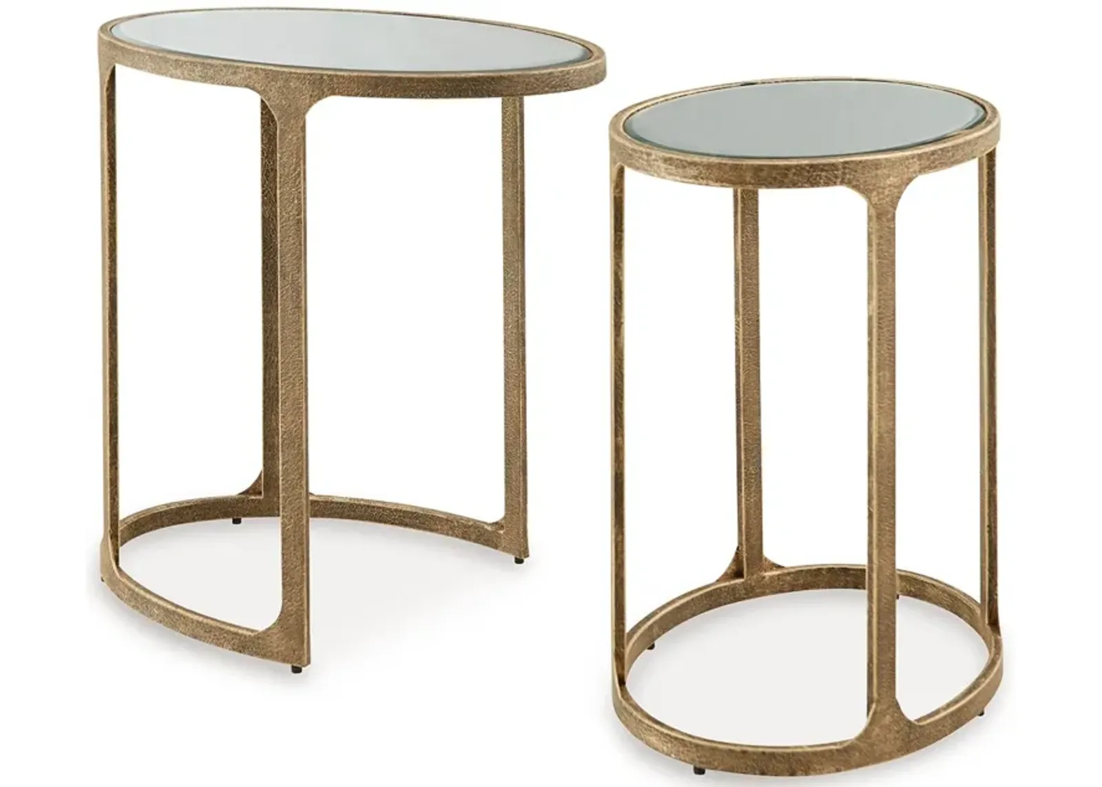 Irmaleigh - Antique Black - Accent Table Set (Set of 2)