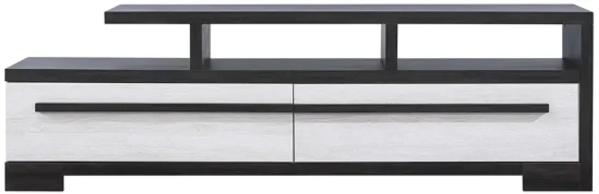 Remington - TV Stand - Black & White