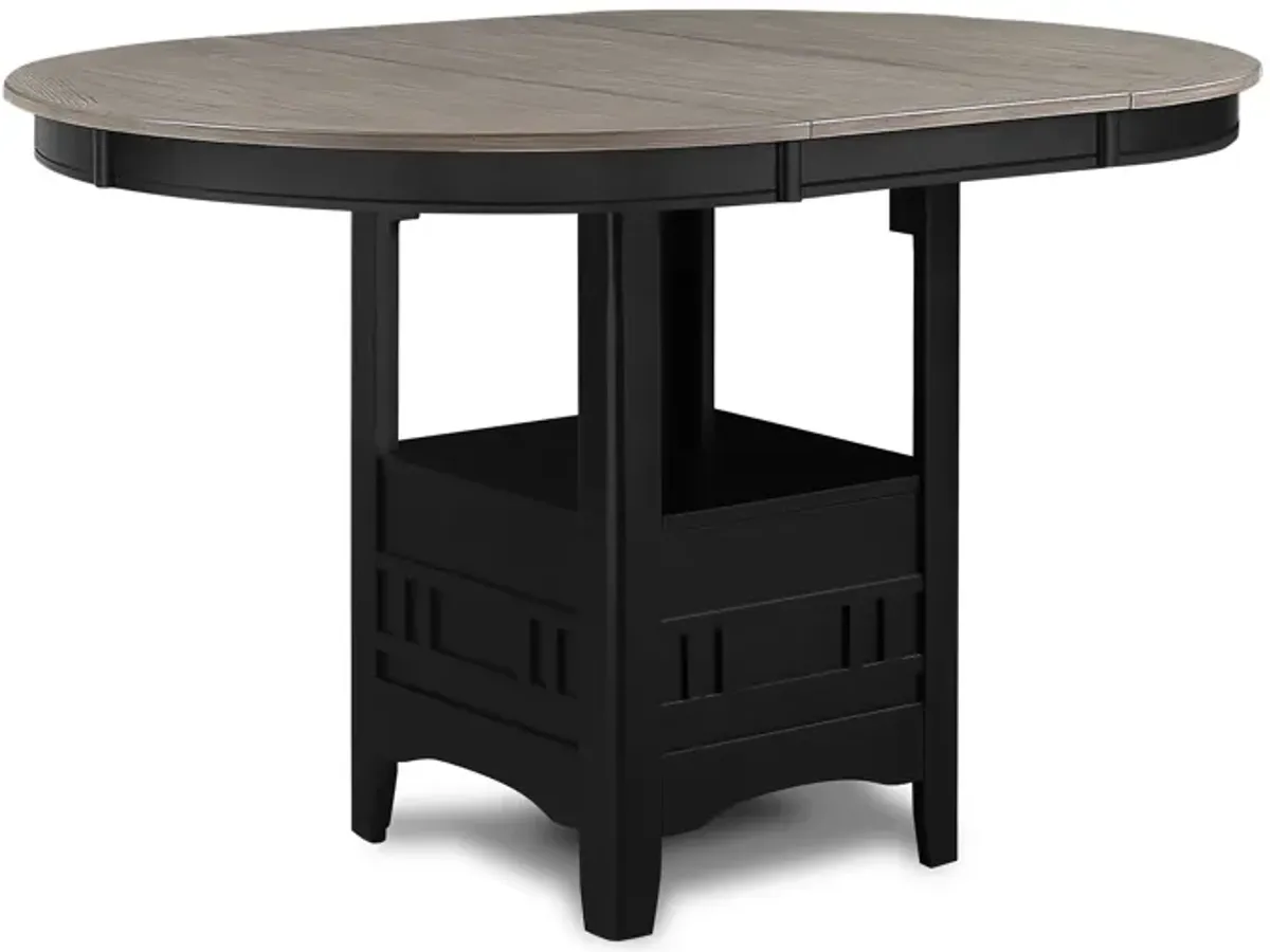 Hartwell - Coonter Height Table - Light Gray