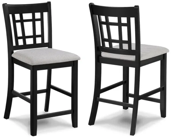 Hartwell - Counter Height Chair (Set of 2) - Light Gray