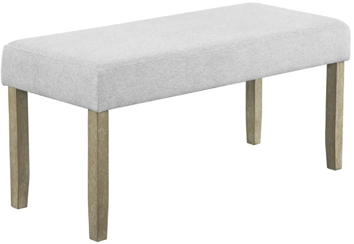 Hazel - Bench - Wired White