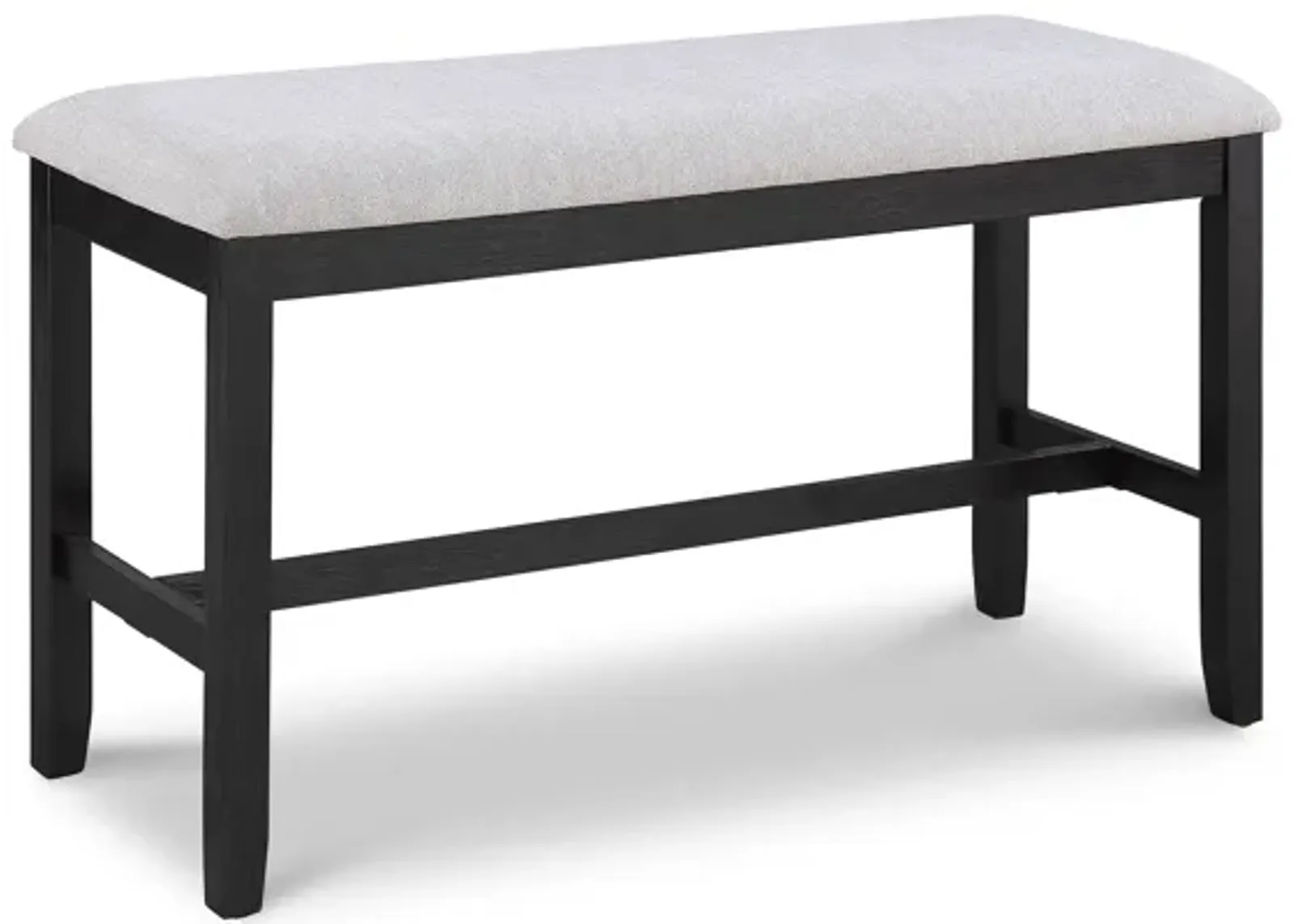 Delfin - Counter Height Bench - Light Gray