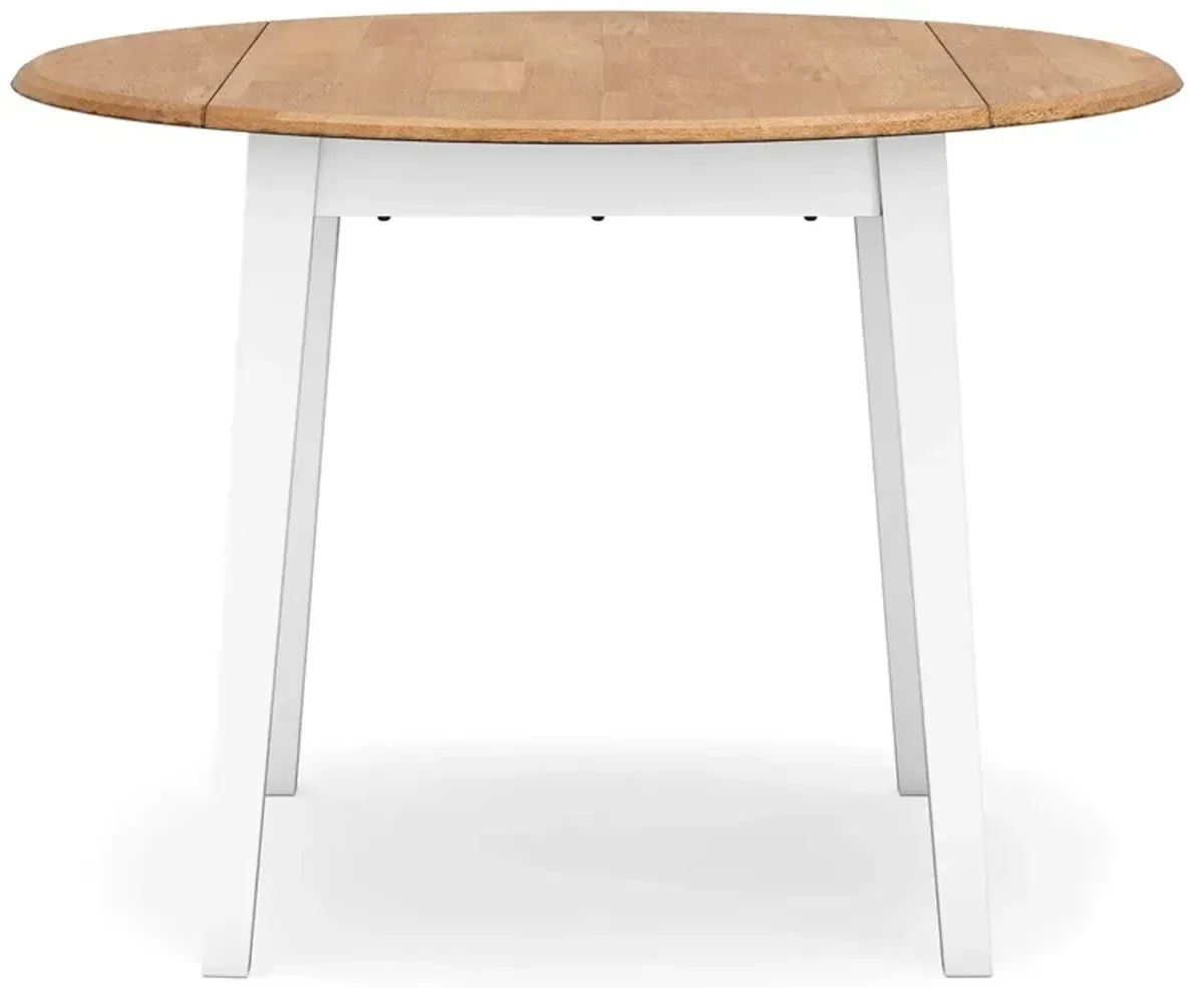 Gesthaven - Round Dining Room Drop Leaf Table