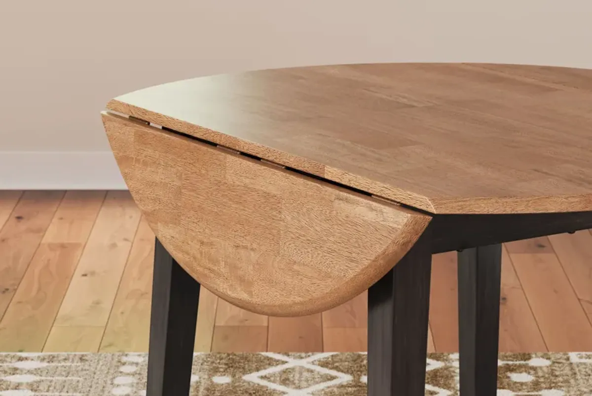 Gesthaven - Round Dining Room Drop Leaf Table