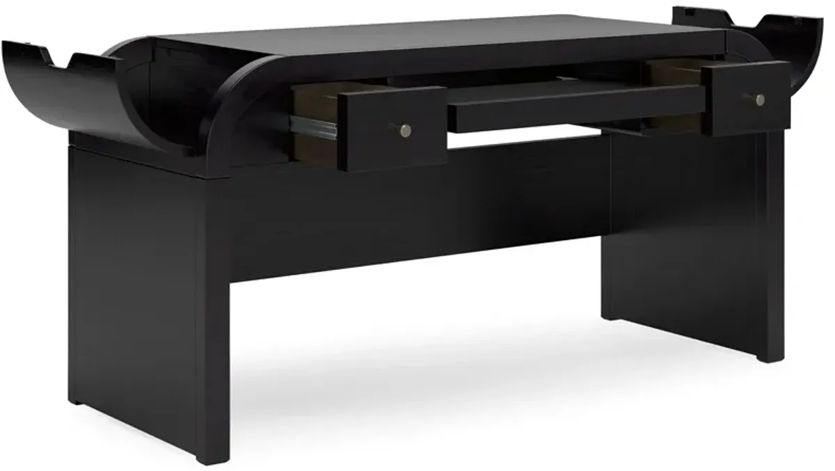 Rowanbeck - Home Office Desk - Black