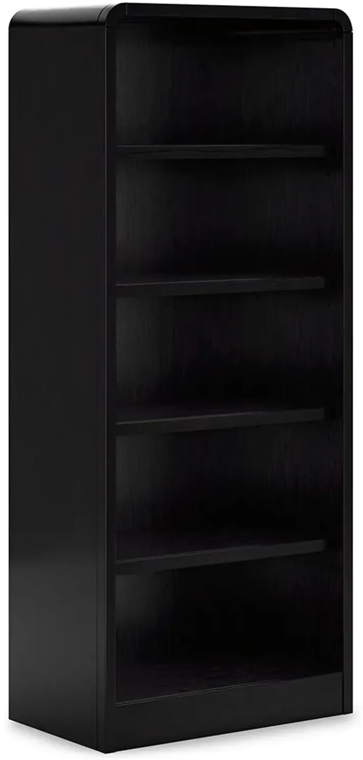 Rowanbeck - Black - 3 Pc. - Home Office Desk, Chair, Bookcase