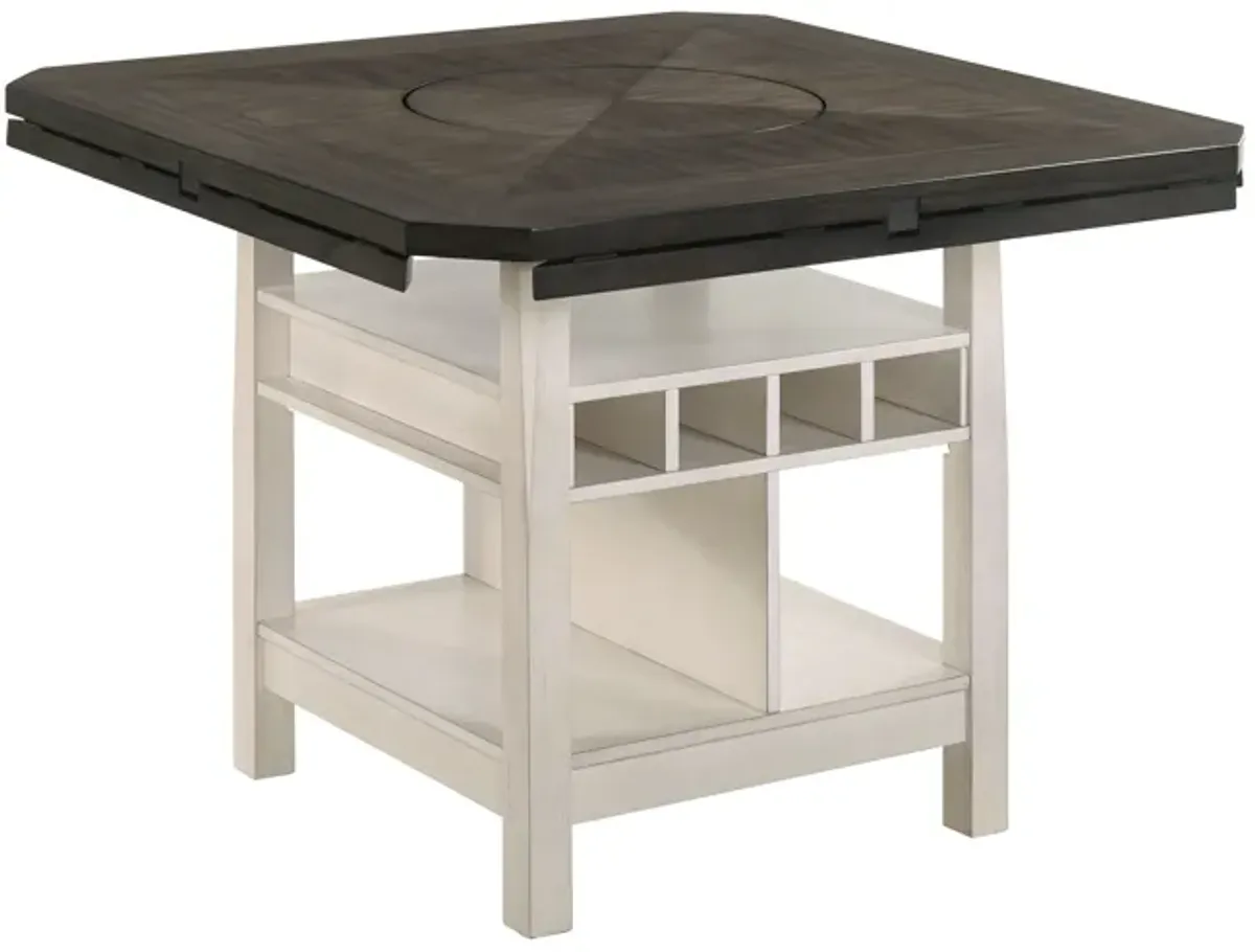 Conner - Counter Height Table Shelve - Gray