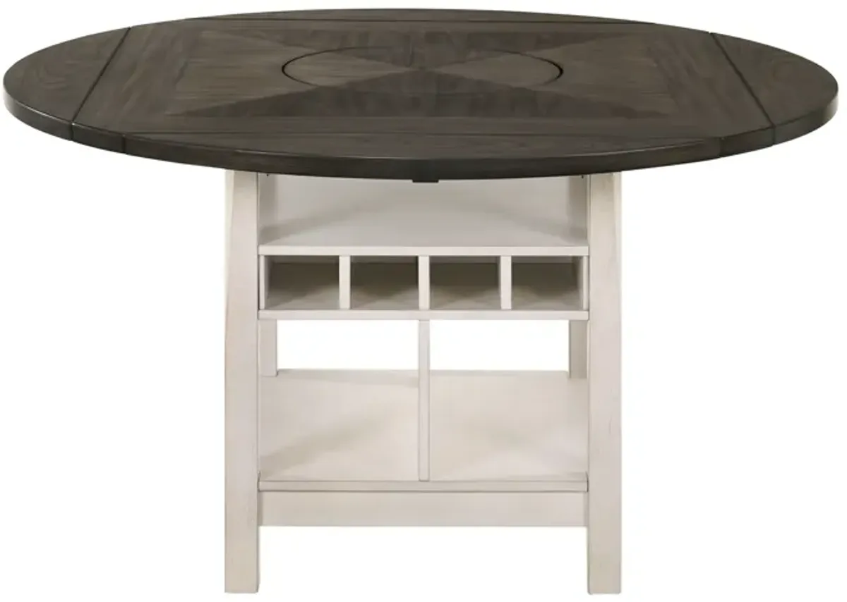 Conner - Counter Height Table Shelve - Gray