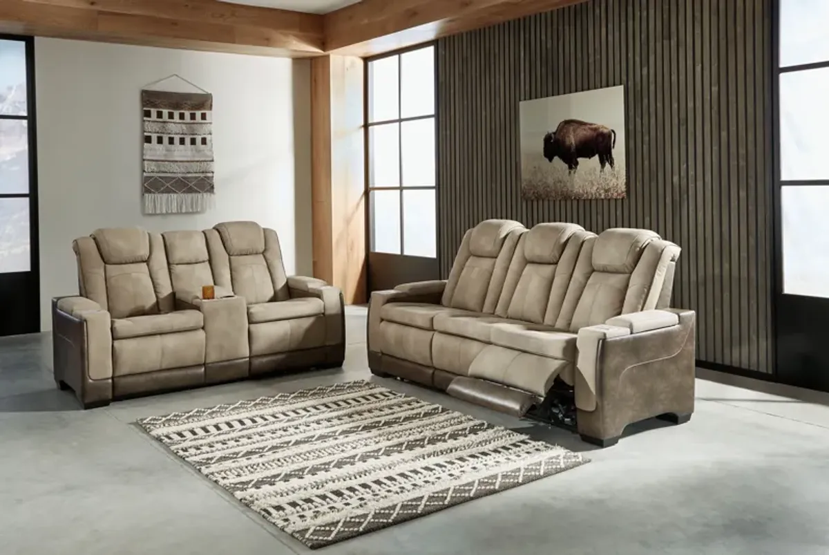 Next-Gen Durapella - Power Reclinering Living Room Set