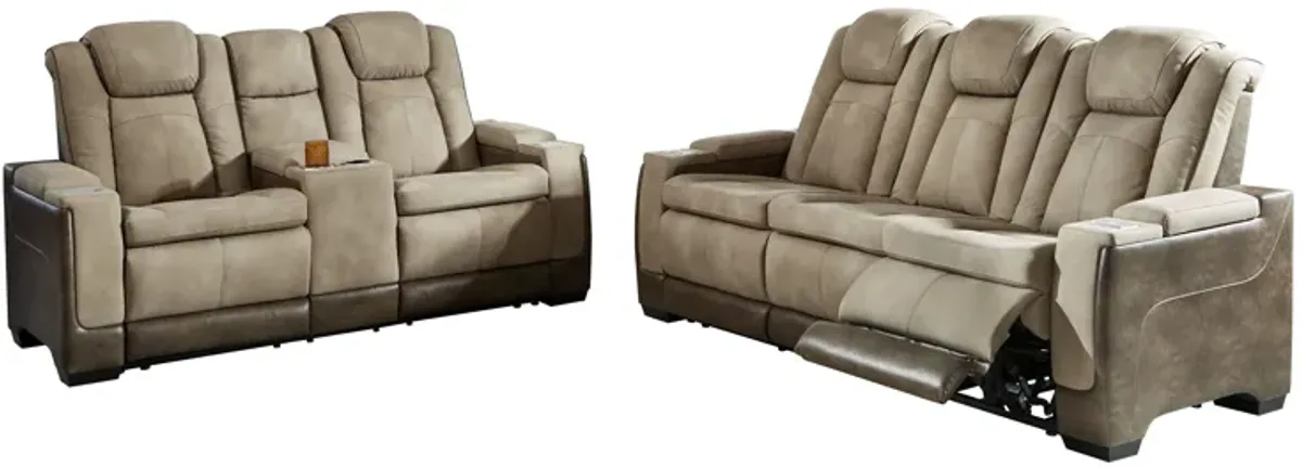 Next-Gen Durapella - Power Reclinering Living Room Set