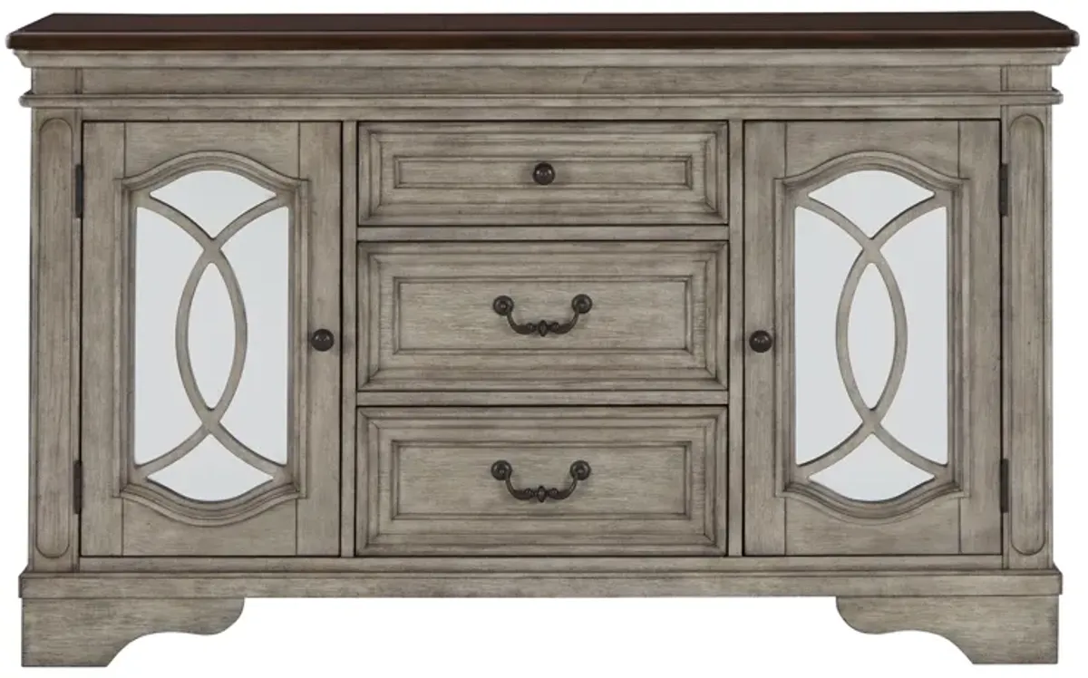 Lodenbay - Antique Gray - Dining Room Server