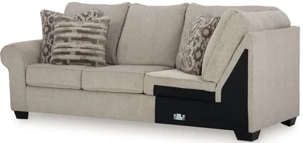 Claireah - Umber - Laf Sofa With Corner Wedge