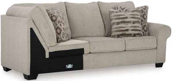 Claireah - Umber - Raf Sofa With Corner Wedge