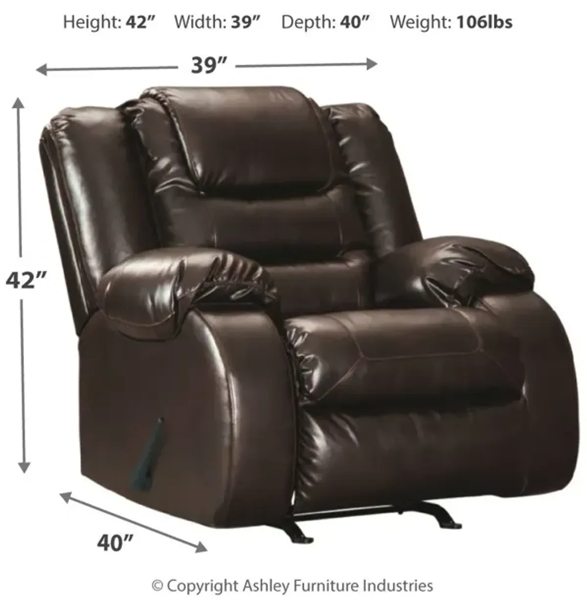 Vacherie - Rocker Recliner