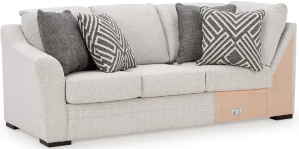 Koralynn - Stone - Laf Sofa With Corner Wedge